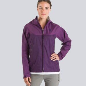 MEC Hydrofoil windbreaker jacket purple women's size L